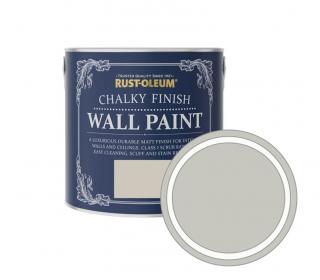 Omyvatelná barva na stěny a stropy Rust-Oleum Chalky Finish Wall Paint Balení: 1L, Barva: Winter Grey/ zimní šedá