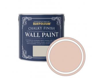 Omyvatelná barva na stěny a stropy Rust-Oleum Chalky Finish Wall Paint Balení: 2,5L, Barva: Macaron/ oranžovo hnědá