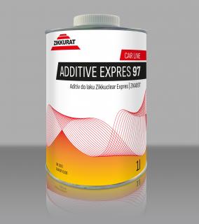 Opravárenský bezbarvý autolak Zikkuclear Expres Balení: Additive Expres / Přísada do Zikkuclear Expres / 1 L