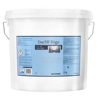 Plynotěsný & parotěsný pryžový nátěr Rust-Oleum Dacfill Frigo White / bílý / 25 kg