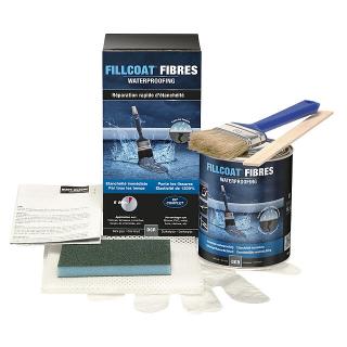 Sada na opravu zatékání do střechy Fillcoat® Fibres Waterproofing Kit