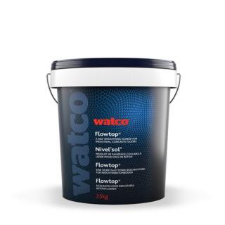 Samonivelační potěr na průmyslové betonové podlahy WATCO Flowtop šedý / 25 KG