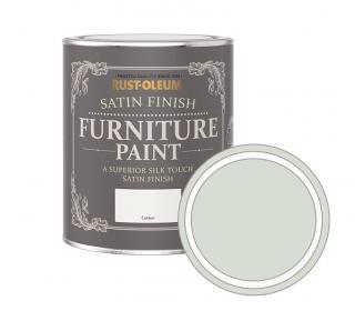 Saténová barva na nábytek Rust-Oleum Satin Finish Furniture Paint Balení: 125 ml, Barva: Coton/ světlé šedá (Baumwolle)