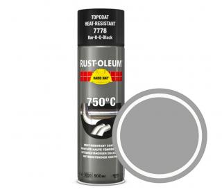 Tepelně odolná barva ve spreji Rust-Oleum Heat Resistant Aerosol 750°C / 500 ml Barva: Hliníková (Aluminium)