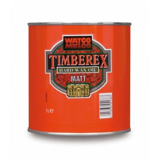 Tvrdý, matný bezbarvý voskový olej na dřevo Rust-Oleum Timberex Hard Wax Oil Matt Balení: 1 L