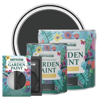 Univerzální barva na zahradní nábytek Rust-Oleum Garden Paint Balení: 250 ml, Barva: Natural Charcoal/ uhlově černá