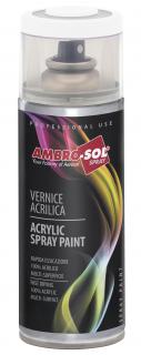 Víceúčelová bílá akrylová barva ve spreji AMBRO-SOL Multipurpose Acrylic Paint 400 ml Úroveň lesku: RAL 9010 Bílá LESKLÁ