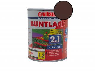 Vodouředitelná univerzální akrylátová lesklá barva 2v1 Wilckens Buntlack Balení: 750 ml, Barva: RAL 8017 tmavě hnědá