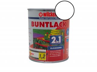 Vodouředitelná univerzální akrylátová lesklá barva 2v1 Wilckens Buntlack Balení: 750 ml, Barva: RAL 9010 bílá