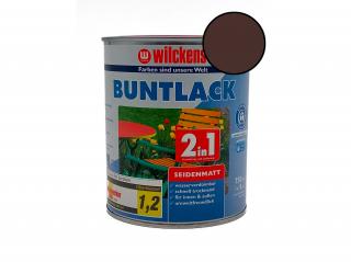 Vodouředitelná univerzální akrylátová matná barva 2v1 Wilckens Buntlack Balení: 750 ml, Barva: RAL 8017 tmavě hnědá