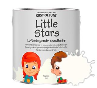 Vzduch čistící certifikovaná barva na stěny a stropy do dětských pokojů Rust Oleum Little Stars Air Purifying Wall Paint Balení: 2,5 litru, Barva: Ice…