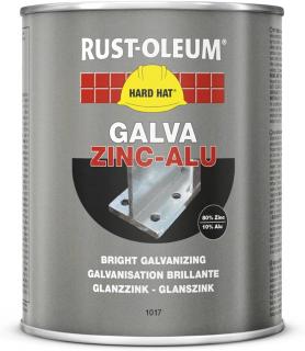 Zinková barva s částicemi hliníku Rust-Oleum HARD HAT® GALVA ZINC ALU 1 kg