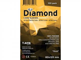 Obaly na karty Diamond Gold:  Dixit  (80x120 mm)