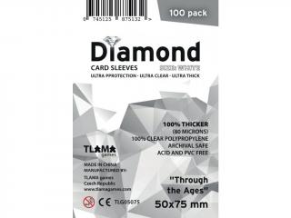 Obaly na karty Diamond White:  Through the Ages  (50x75 mm)