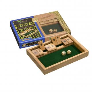 Shut The Box, 9 čísel, bambus