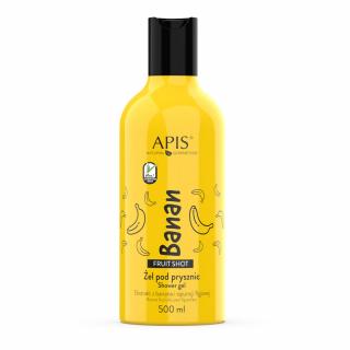 APIS Fruit Shot, Banánový sprchový gel 500 ml