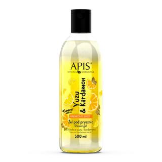 APIS Harmony Shot, sprchový gel Yuzu&Cardamon 500 ml