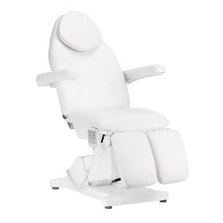 Elektrické kosmetické křeslo Sillon Basic pedi 3 motory bílý