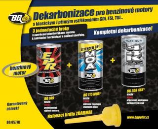 BG 6577 KIT DEKARBONIZACE BENZÍNOVÝCH MOTORŮ 3x325ml