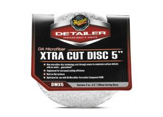 Meguiar's DA Microfiber Xtra Cut Disc 5" - extra abrazivní mikrovláknový lešticí kotouč, 5palcový (2 kusy)