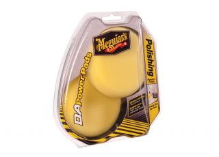 Meguiar's DA Polishing Power Pads - sada lešticích kotoučů pro orbitální leštičky a DA Power System, 3" / 75 mm