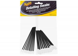 Meguiar's Detailing Swabs - sada 20 ks pěnových detailingových tyčinek