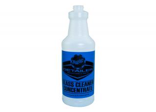 Meguiar's Glass Cleaner Bottle - ředicí láhev pro Glass Cleaner Concentrate, bez rozprašovače, 946 ml