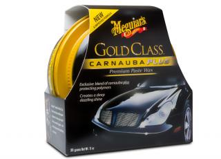 Meguiar's Gold Class Carnauba Plus Premium Paste Wax - tuhý vosk s obsahem přírodní karnauby, 311 g