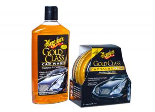 Meguiar's Gold Class Wash  Wax Kit - základní sada autokosmetiky pro mytí a ochranu laku