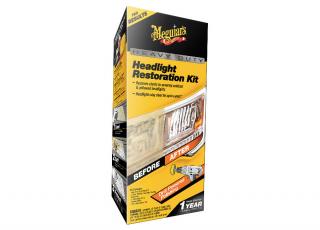 Meguiar's Heavy Duty Headlight Restoration Kit - kompletní sada na renovaci silně poškozených světlometů