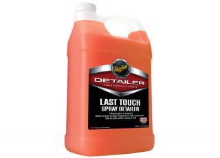 Meguiar's Last Touch Spray Detailer - detailer pro odstranění lehkých nečistot, lubrikaci laku a posílení lesku, 3,78 l