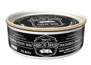 Meguiar's Mirror Bright Polishing Paste Wax - tuhá leštěnka s voskem, 227 g