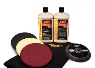 Meguiar's Mirror Glaze Soft Buff Kit 6" - kompletní 6palcová sada na profesionální renovaci laku