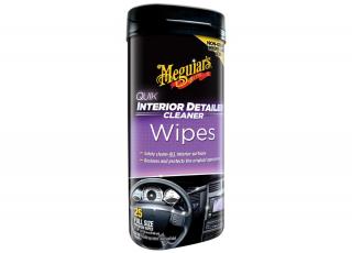 Meguiar's Quik Interior Detailer Wipes - ubrousky na údržbu interiérových povrchů, matný vzhled, 25 ks