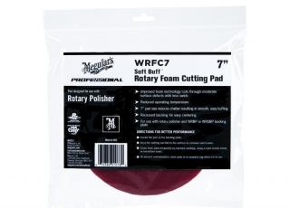 Meguiar's Soft Buff Rotary Foam Cutting Disc 7" / 175 mm - korekční kotouč pro rotační leštičku (tvrdý), 7palcový