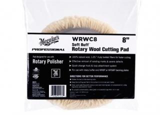 Meguiar's Soft Buff Rotary Wool Pad 8" -vlněný leštící kotouč určený pro rotační leštičku 200mm