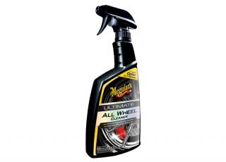 Meguiar's Ultimate All Wheel Cleaner - náš nejúčinnější, pH neutrální čistič na kola s přebarvováním do ruda, 709 ml