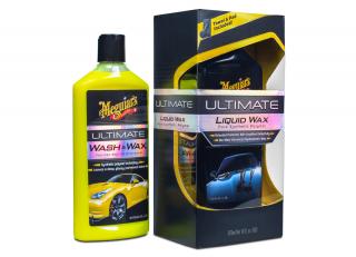 Meguiar's Ultimate Wash  Wax Kit - základní sada autokosmetiky pro mytí a ochranu laku