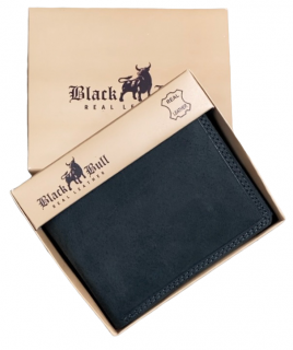 Pánská kožená peněženka Black Bull black