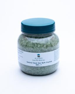 Přírodní krystaly (sůl) z Mrtvého moře - Eukalyptus 500 g (Natural Dead Sea Bath Crystals - Eucalyptus 500 g)