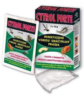 Cytrol Forte 2x10 g - prášek pro hubení hmyzu