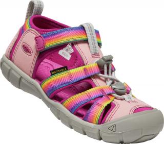 Dětské sandále Keen seacamp II cnx rainbow/festival fuchsia Velikost: 38