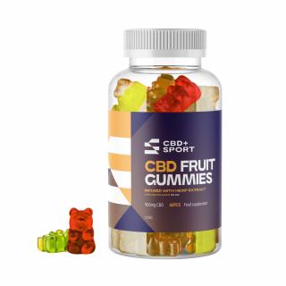 CBD Sport Gumoví medvídci 900mg CBD 60ks (125g)