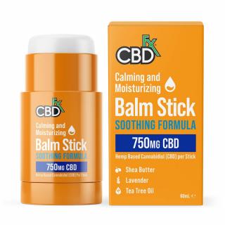 CBDfx Zklidňující a hydratační balzám v tyčince 750mg CBD (60ml)