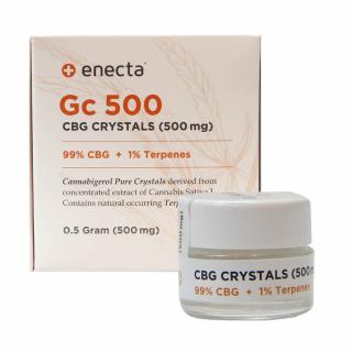 Enecta GC500 99% CBG krystaly + 1% terpeny (500mg)