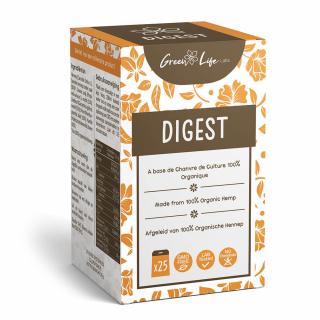 Green Life Organic konopný čaj Digest 30g (25sáčků/krabice)