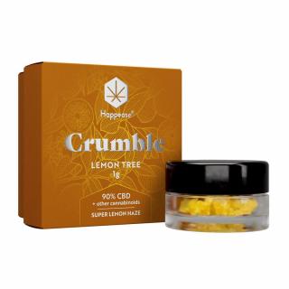 Happease Extracts Lemon Tree Crumble 90% CBD + další kanabinoidy (1g)