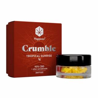 Happease Extracts Tropical Sunrise Crumble 90% CBD + další kanabinoidy (1g)