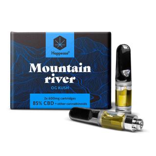 Happease Mountain River 85% CBD cartridge (2ks/balení)