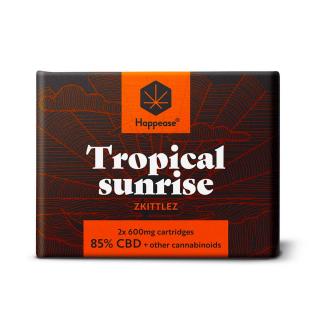 Happease Tropical Sunrise 85% CBD cartridge (2ks/balení)